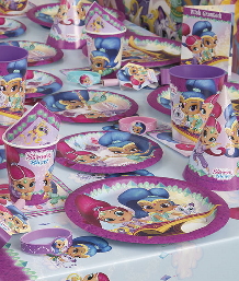 Shimmer & Shine Party Supplies | Balloons | Decorations | Packs